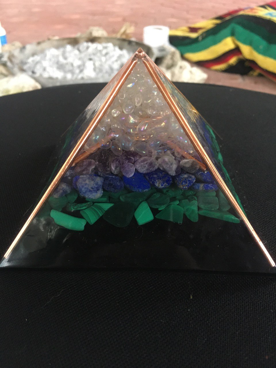 Small 8 Sided Giza - Tiered Chakra Conductor
