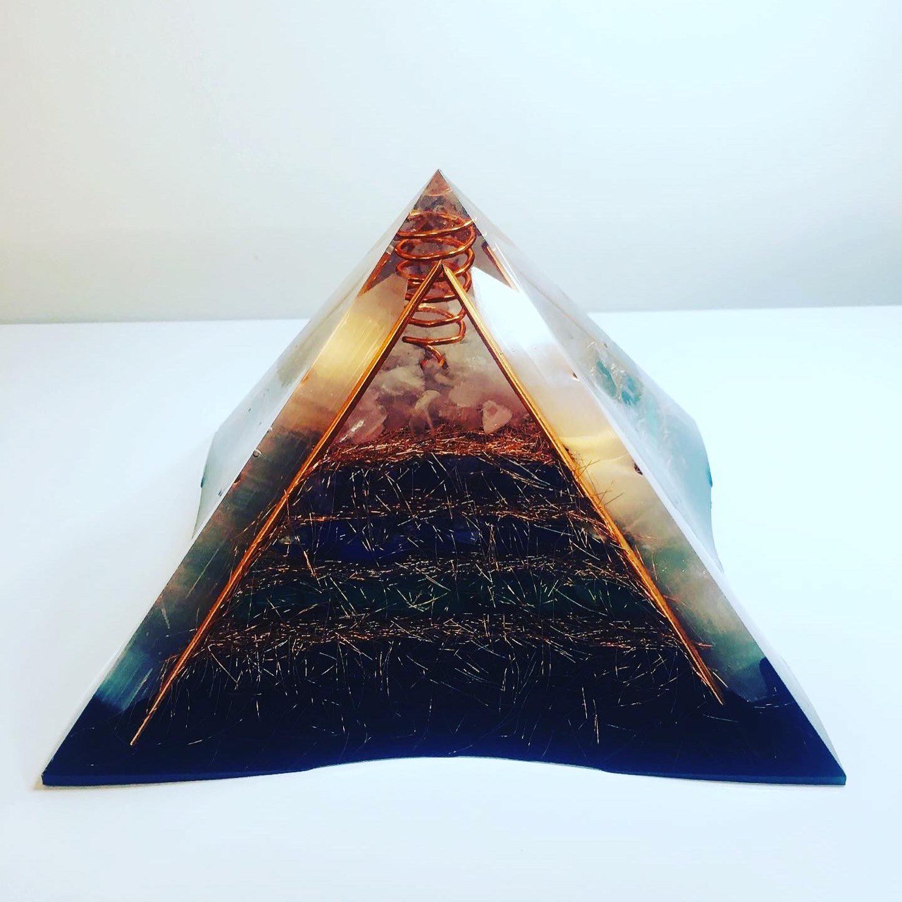 Large 8 Sided Giza - 6" Height - Chakra Conductor